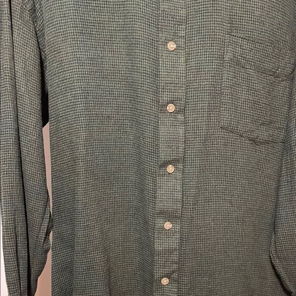 Members Only Green Casual Button Down Shirt - Picture 3 of 8